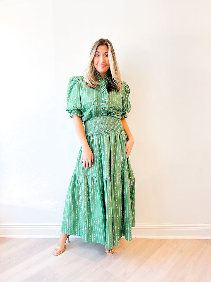 Floral Ditzy Ruffle Top