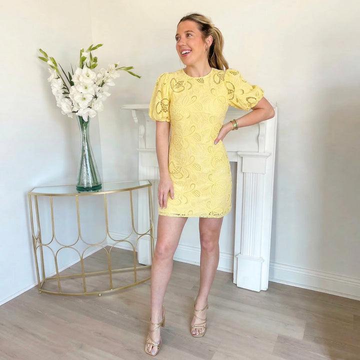 Elly Dress pale yellow