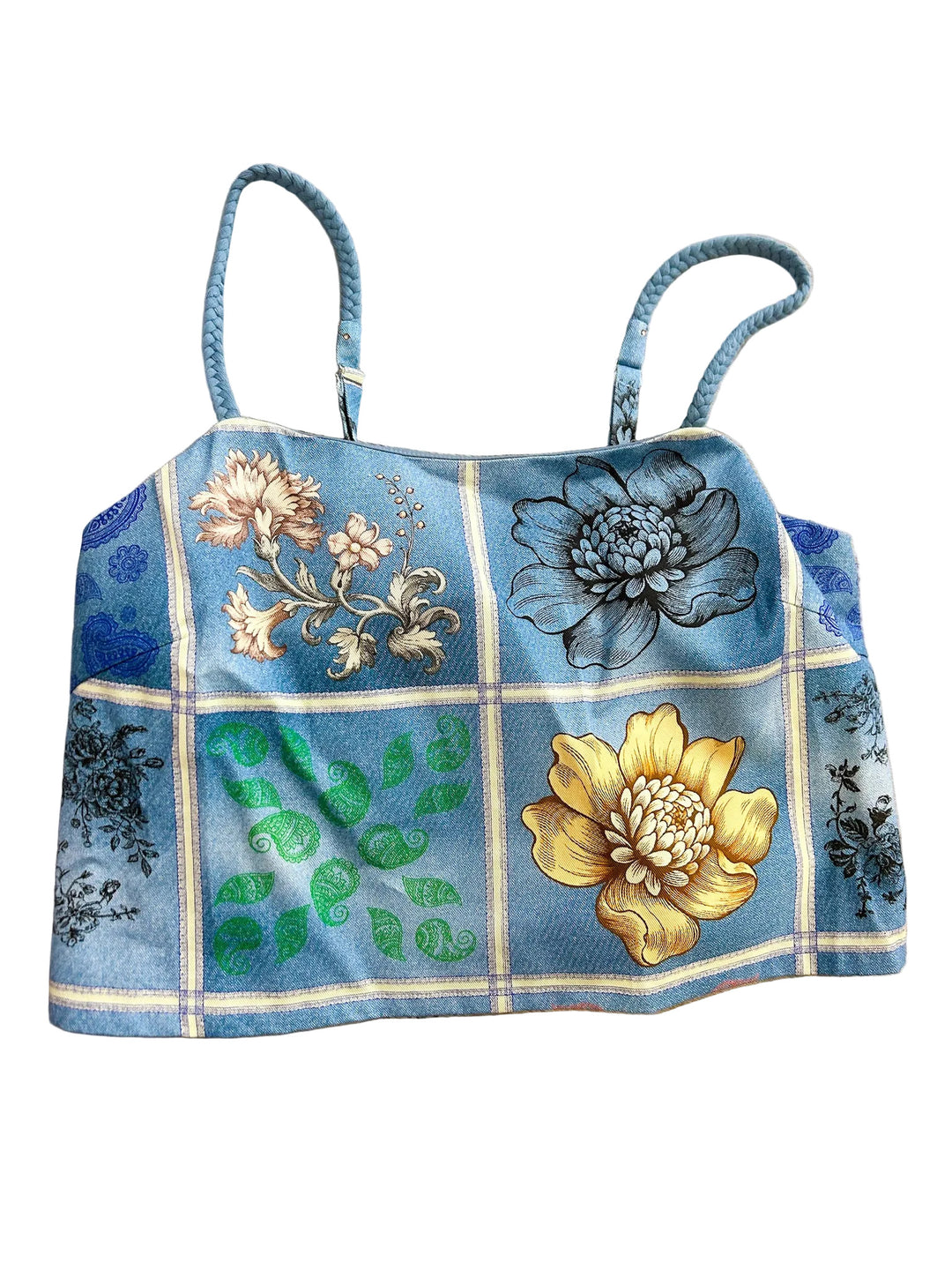 Emily Printed Crop Top