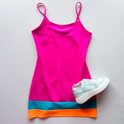 Colorblock Athletic Dress