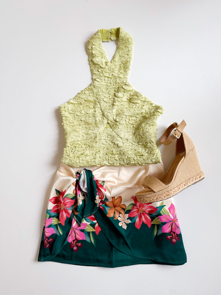 Lorna Kiwi Mini Skirt