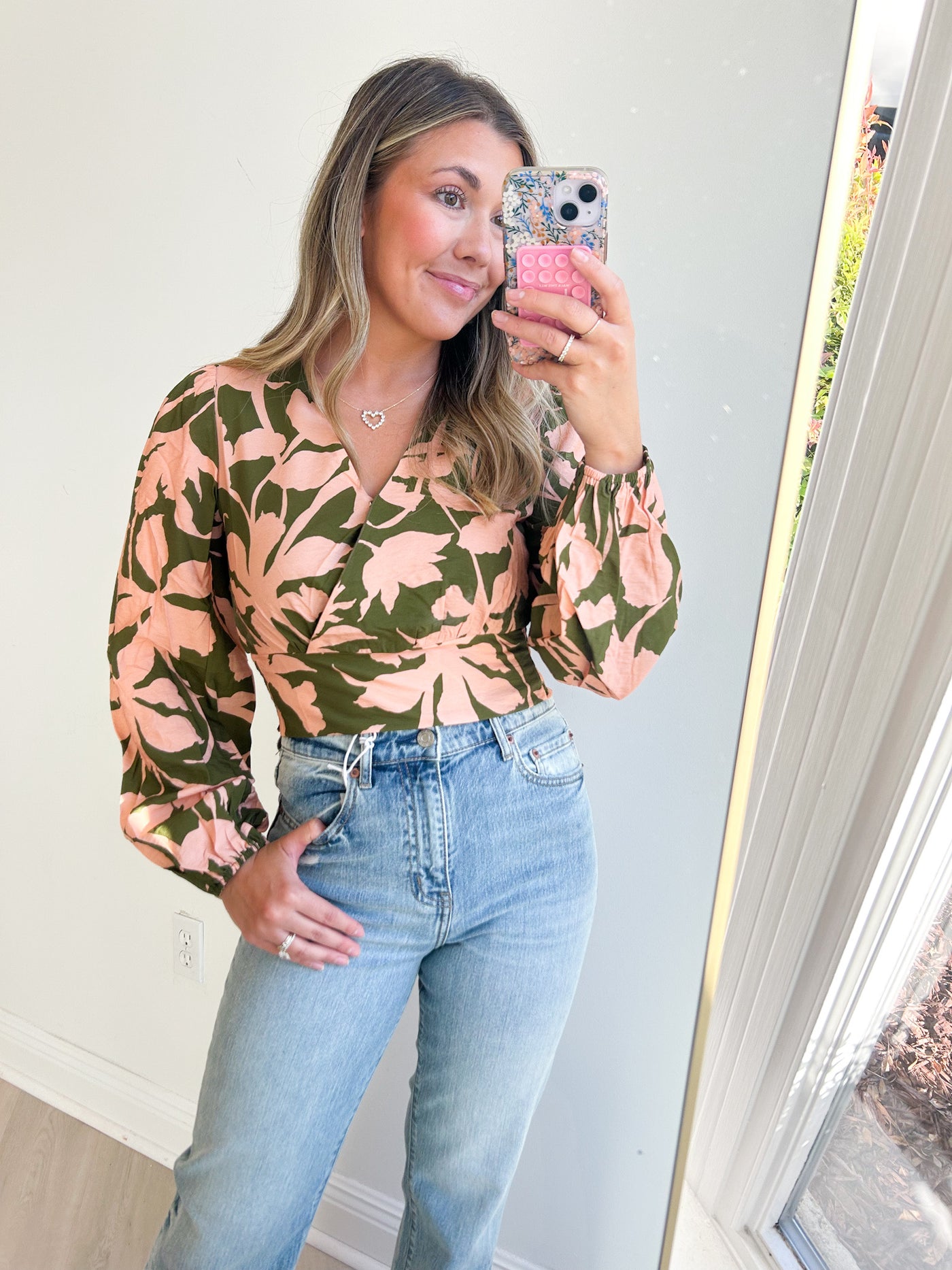 My Dearest Surplice Blouse