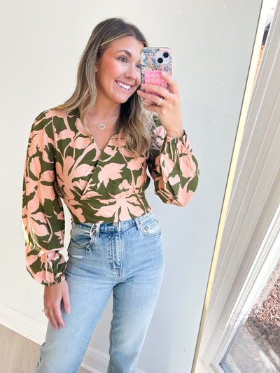 My Dearest Surplice Blouse