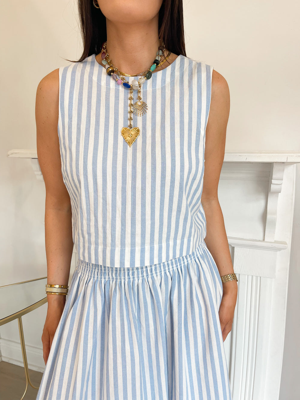 Gayle Top blue