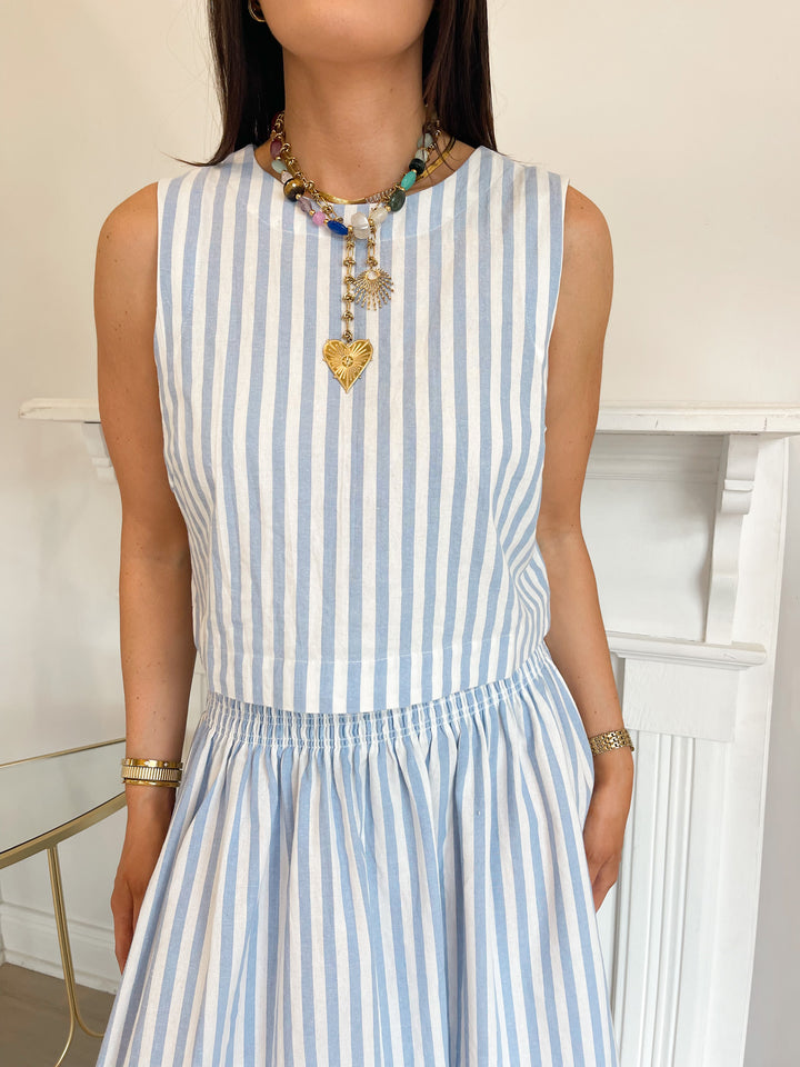 Gayle Top blue