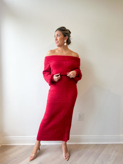 Layla Mohair Knit Skirt