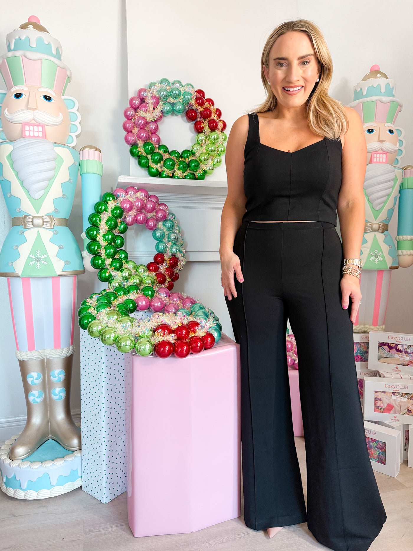 Crystal Short Tank and Pants Set