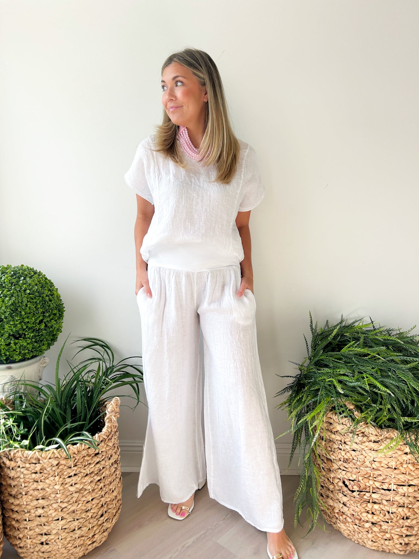 Jo Linen Tee