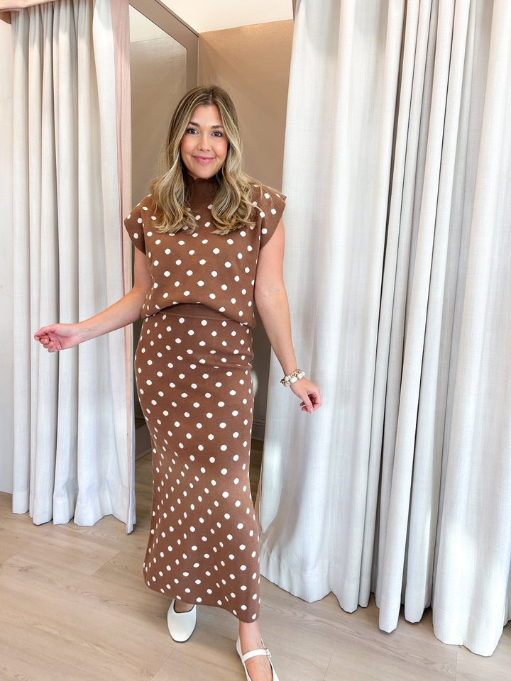 Kashara Polka Dot Top