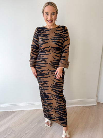Zoi Knit Midi Dress