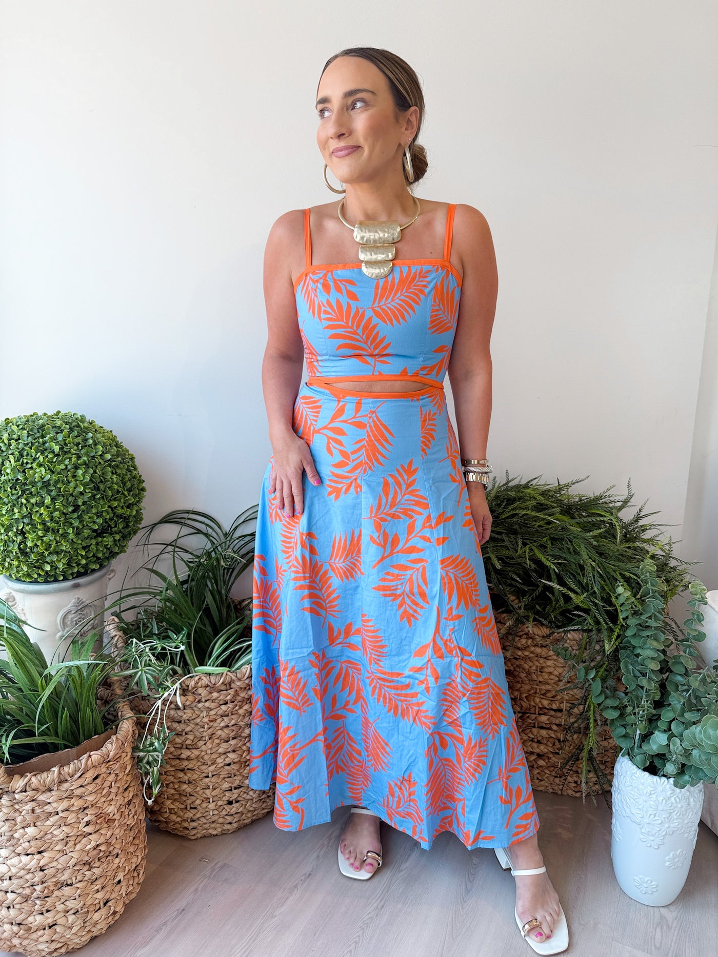 Missy Cutout Midi Dress