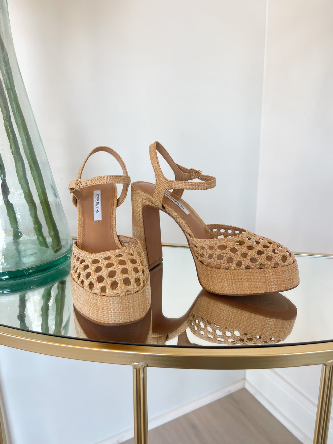 Lexie Raffia Heel