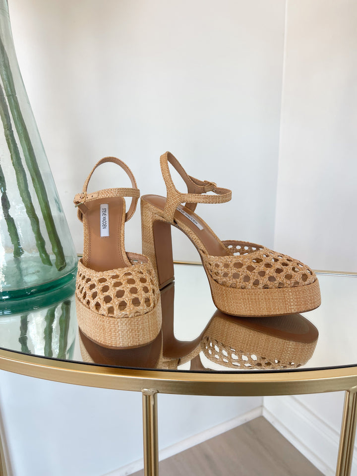 Lexie Raffia Heel