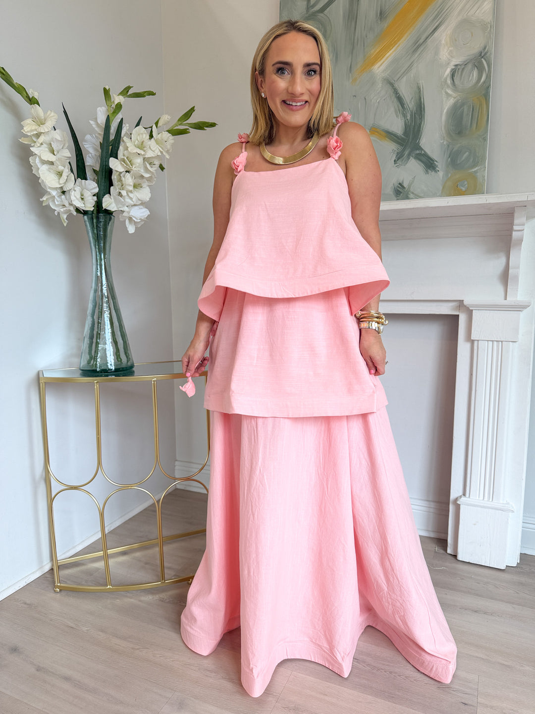 Danielle Maxi Dress pink