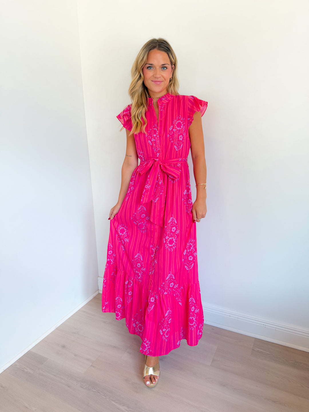 Riah Button Down Maxi