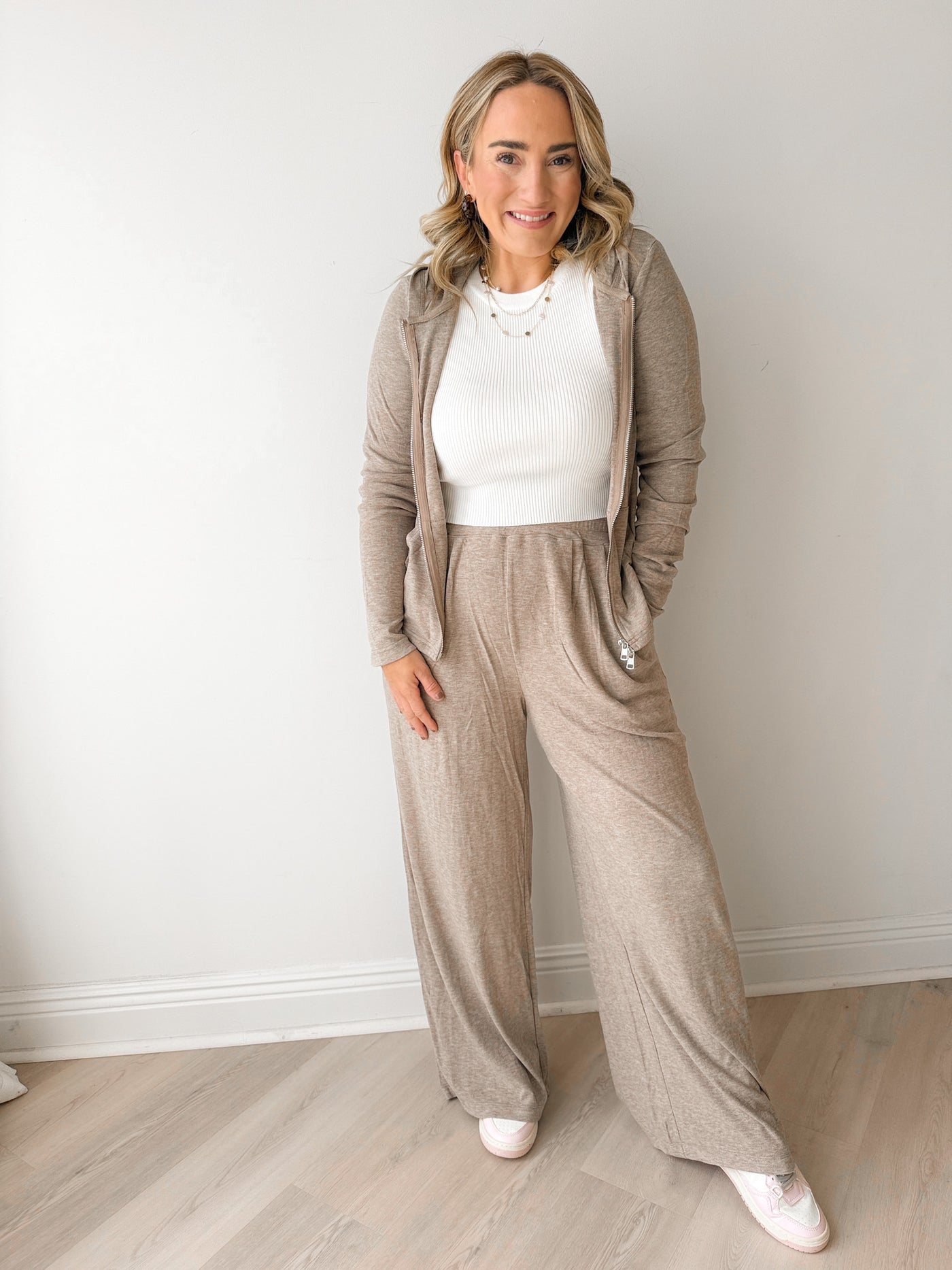 Christian Pant Set Mocha