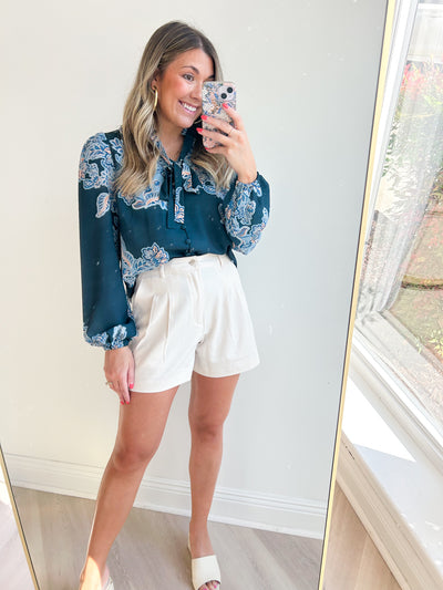 Cierra Button Up Blouse