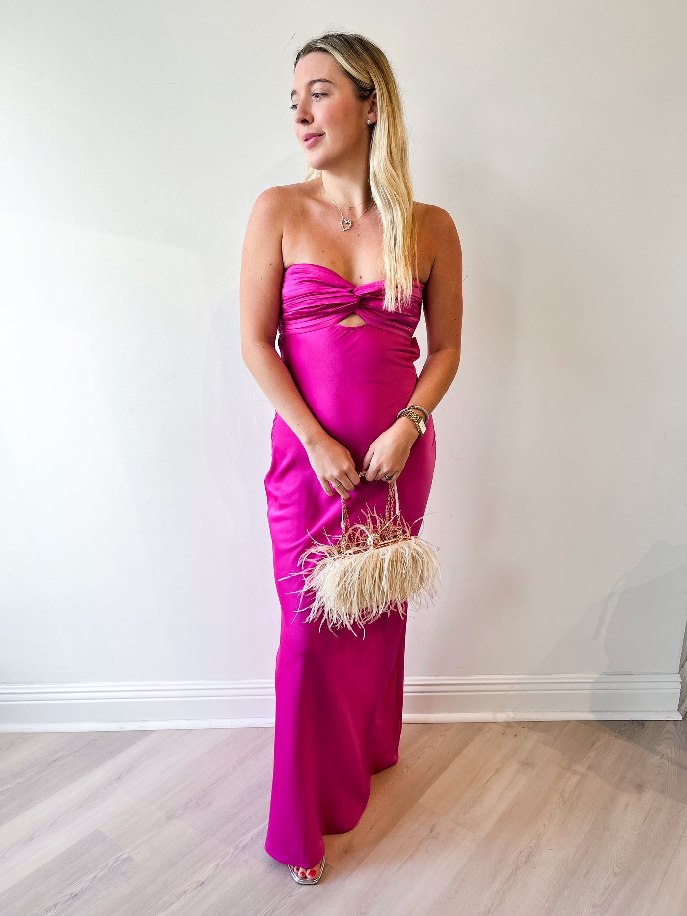 Lacey Strapless Maxi Dress