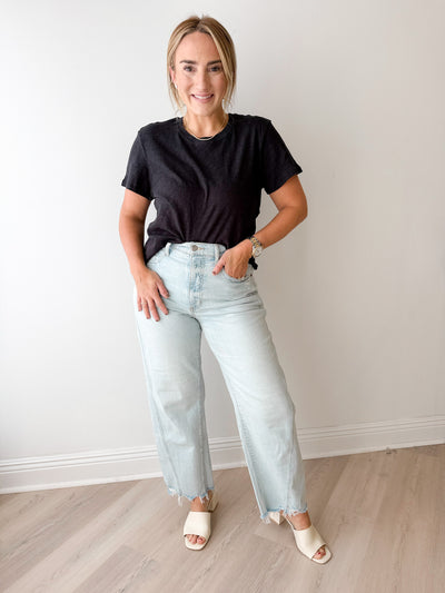 Foundation Slub Tee black