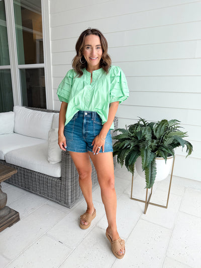 Meghan Top mint