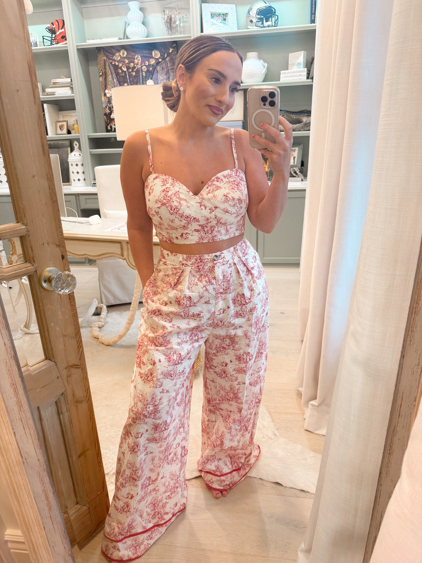 Emery Bra Top and High Waist Long Pants