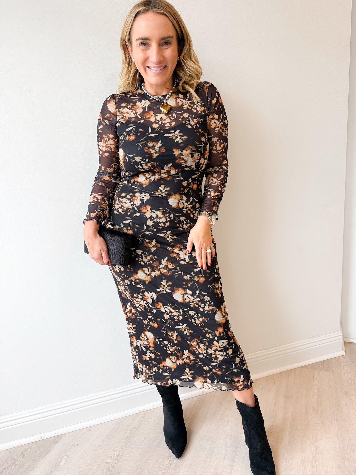 Moonlit Meadow Midi Dress