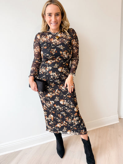 Moonlit Meadow Midi Dress