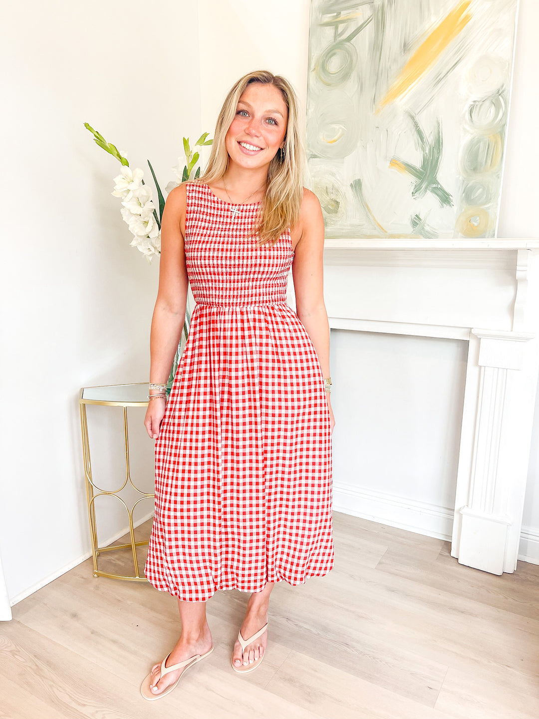 Apple Butter Midi Dress