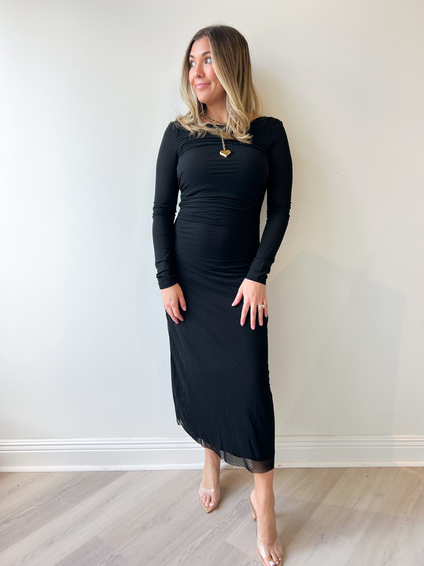 Spellbound Mesh Midi Dress