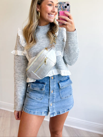 Metallic Crossbody