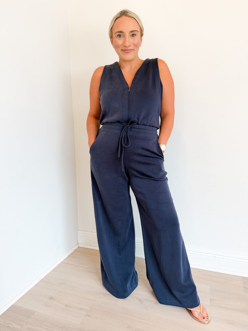 Brynn Jumpsuit Navy