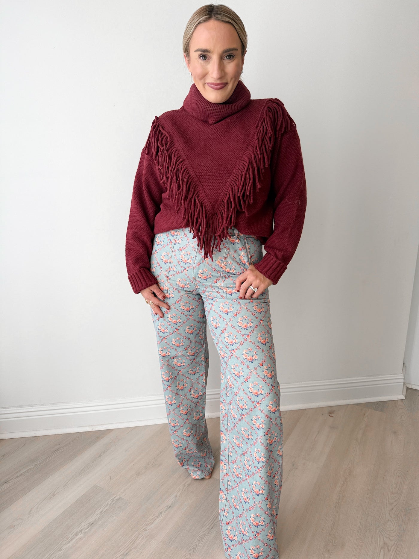 Nicolette Print Jeans