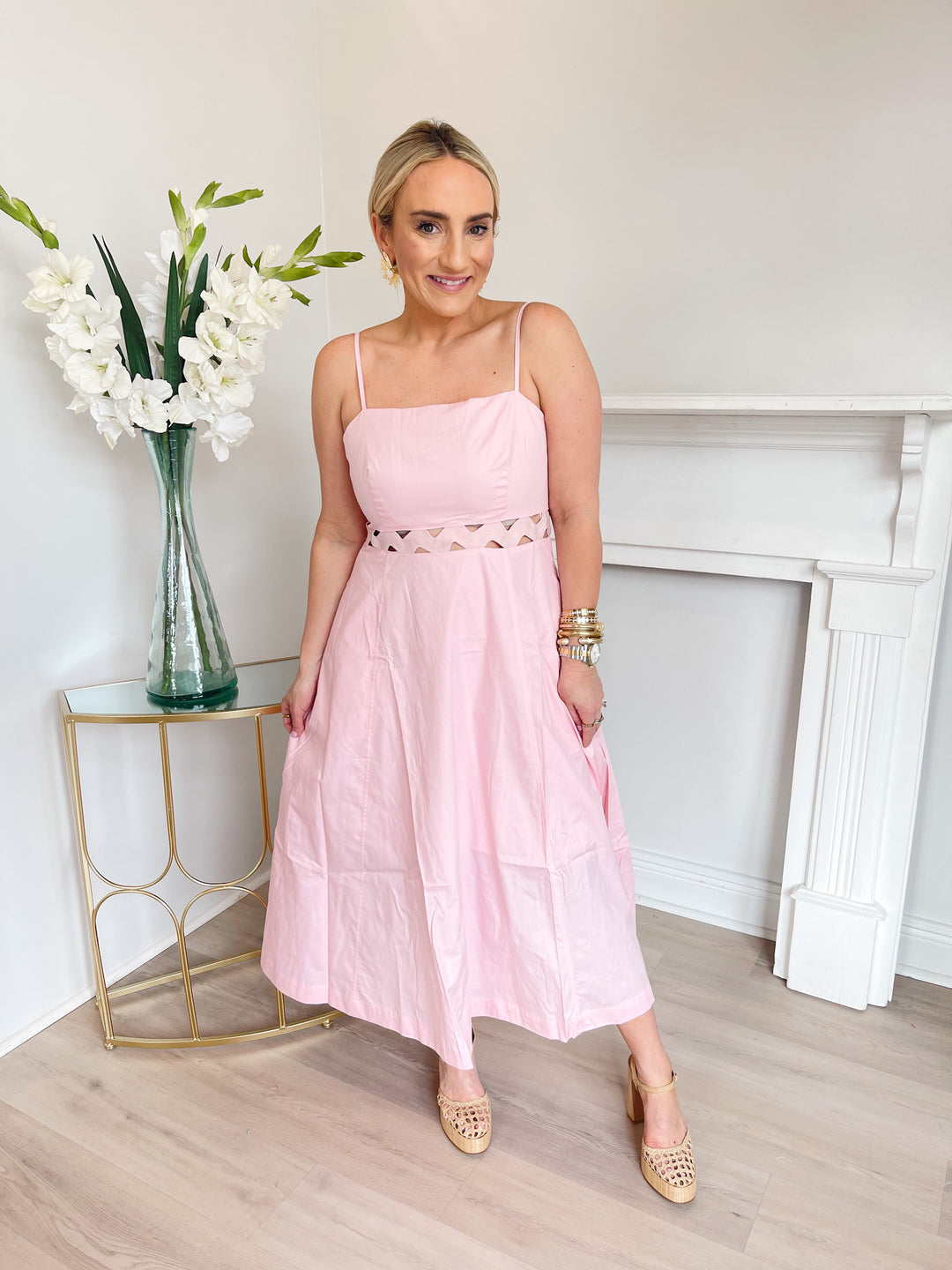 Marley Cut-Out Midi Dress