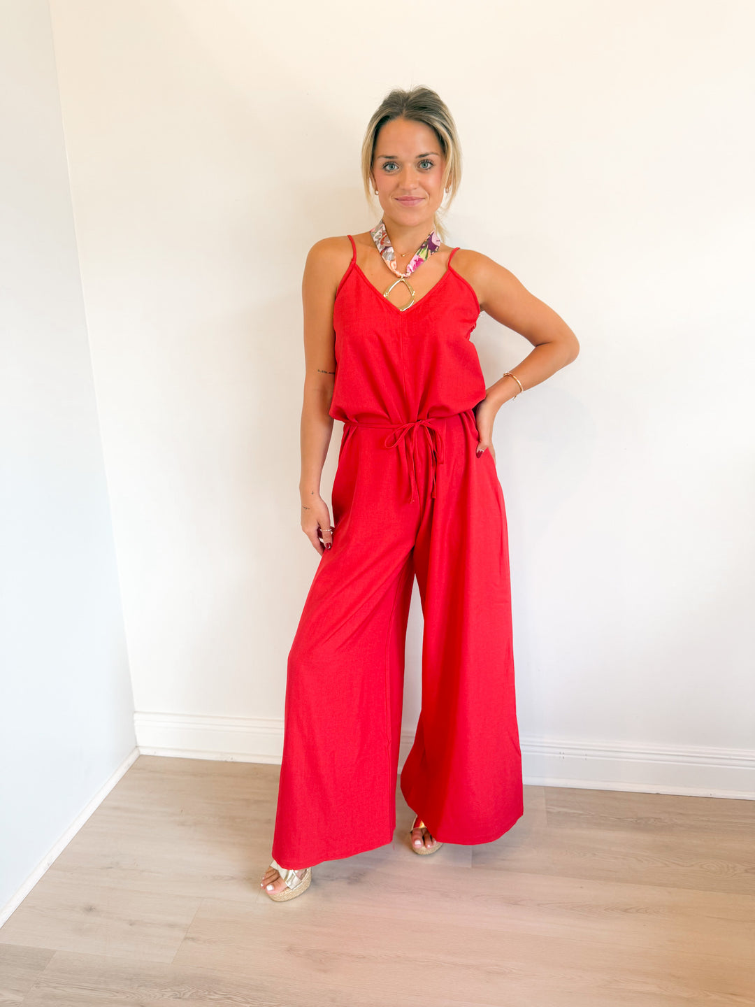 Wide Leg Jumpsuit