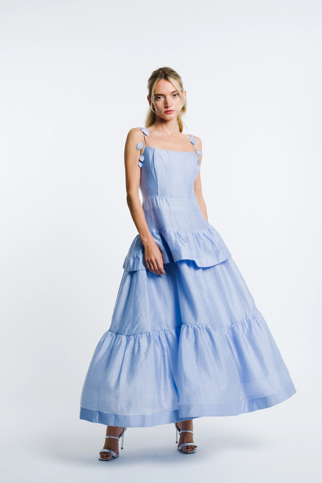 Claudette Ruffle Maxi