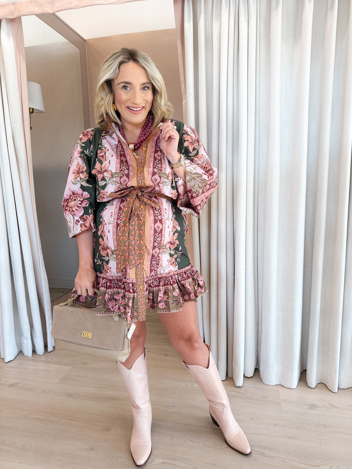 Lilah Patterned Dress