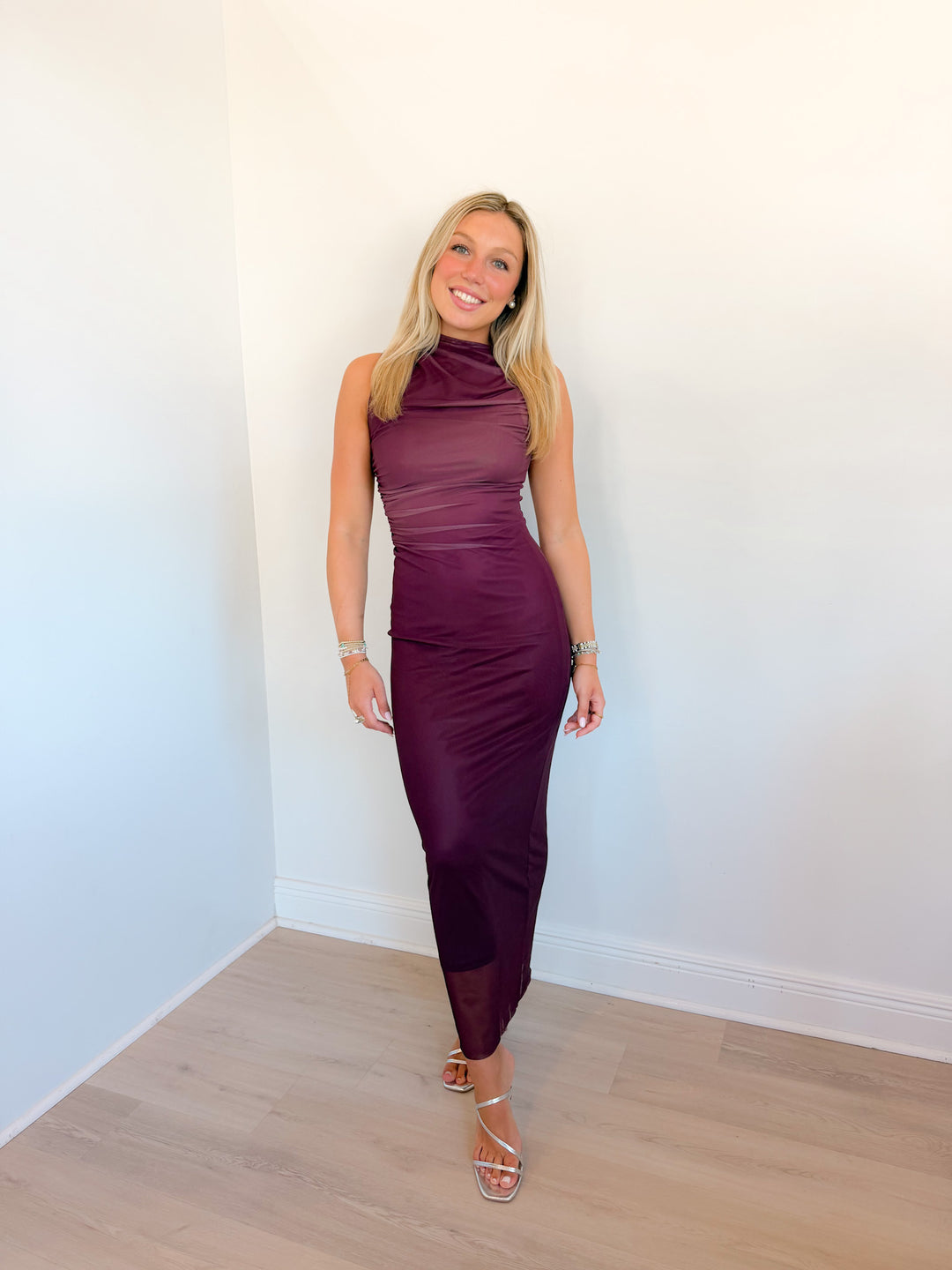 Ombre Sleeveless Long Dress