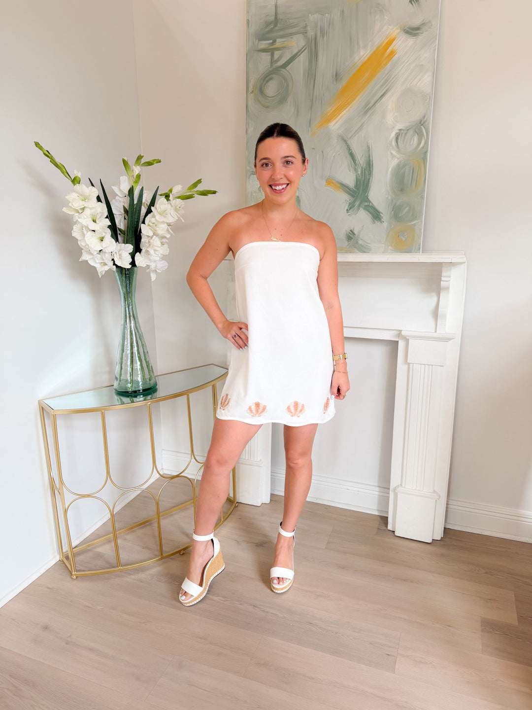 Jezabel Strapless Mini Dress