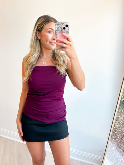 Elise Tube Asymmetrical Top