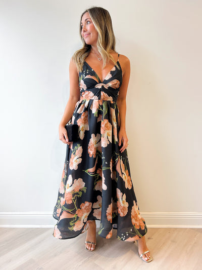 Lillie Floral Midi Dress