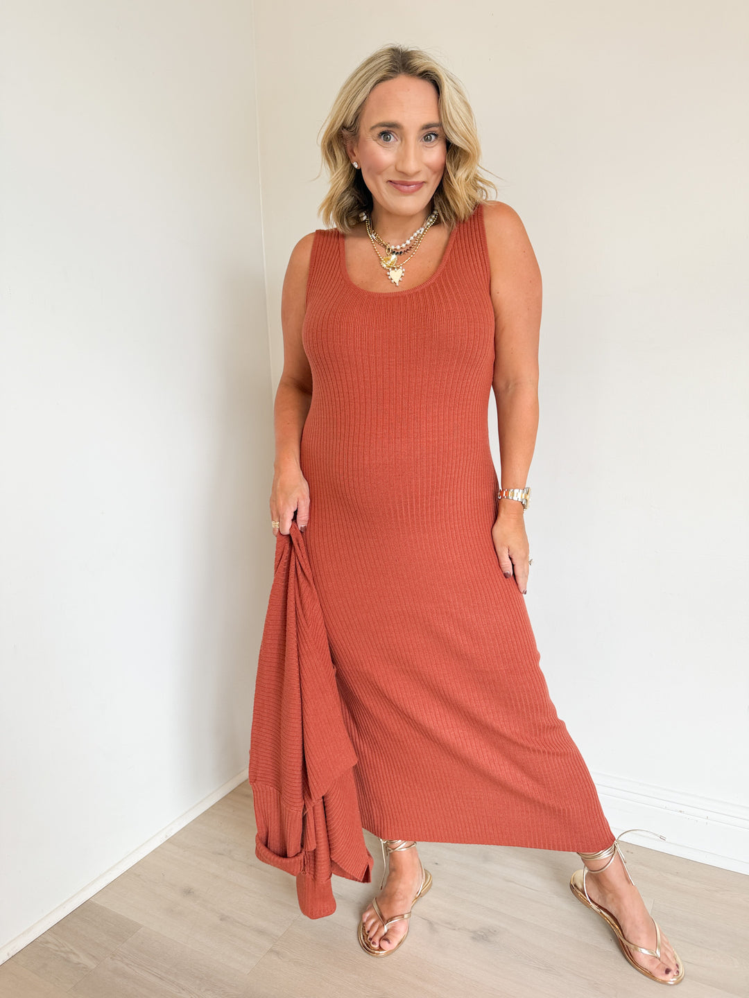 Jennifer Julie Fitted Dress