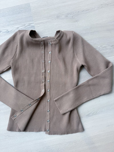 Jennuh Cardigan Mocha