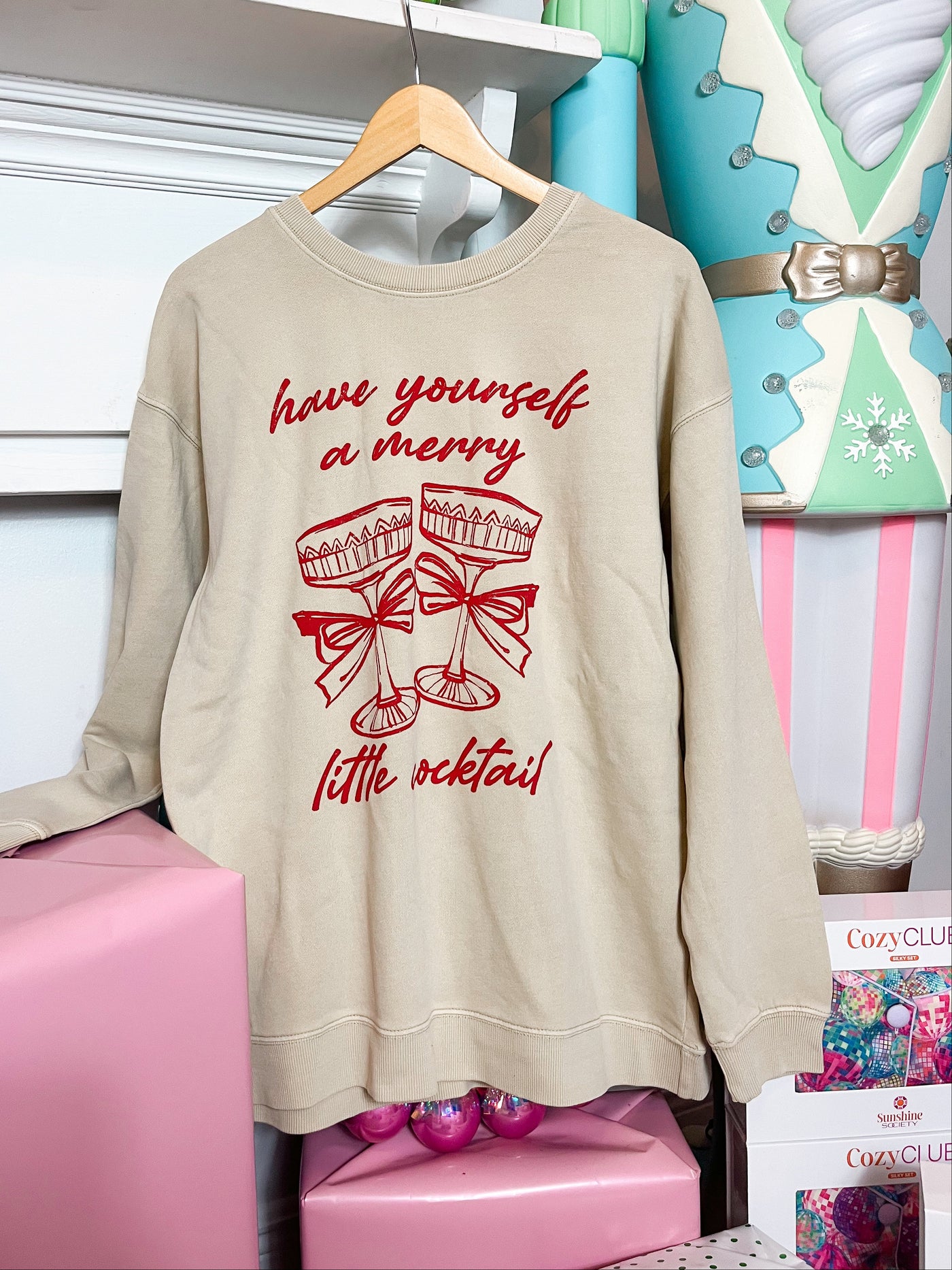 "Have Yourself A Merry Little Cocktail" Sweatshirt