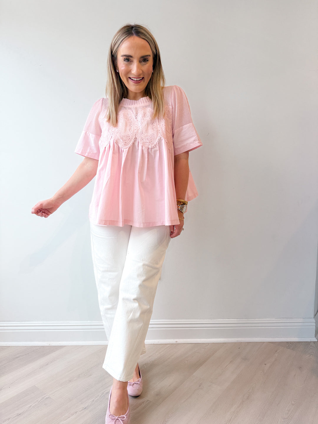 Alissa Top baby pink