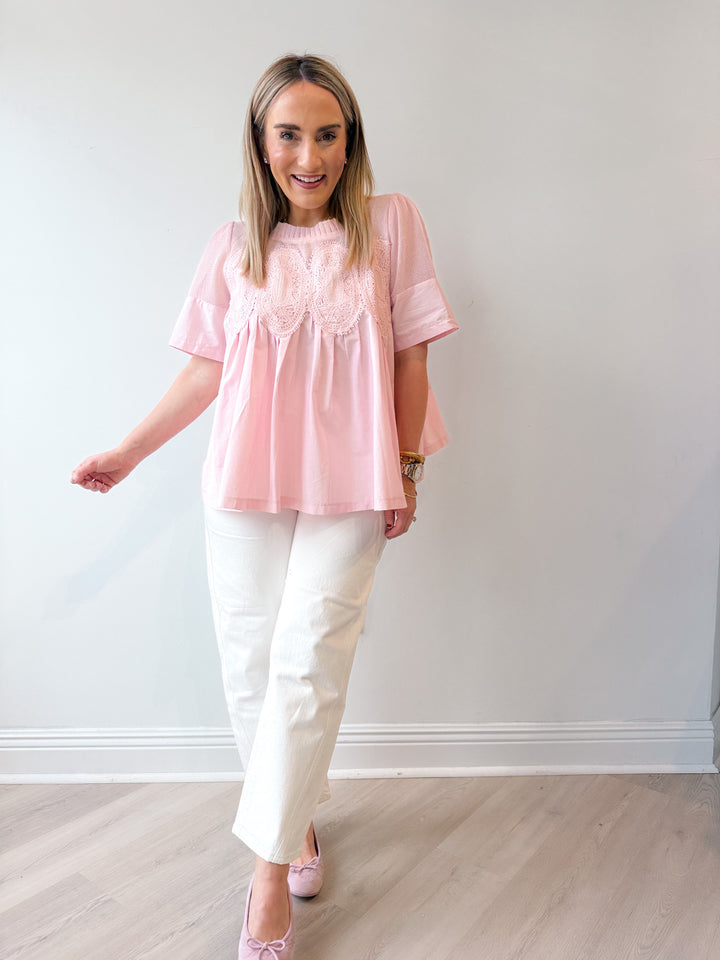 Alissa Top baby pink