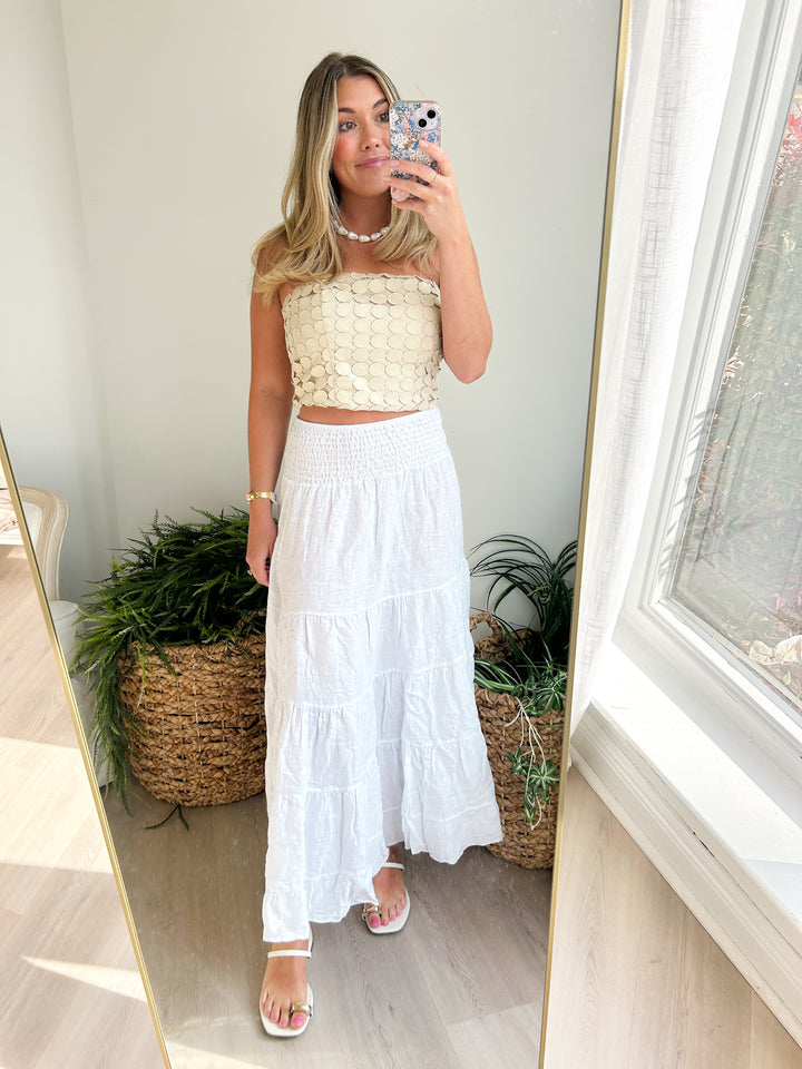 Darci Strapless Top