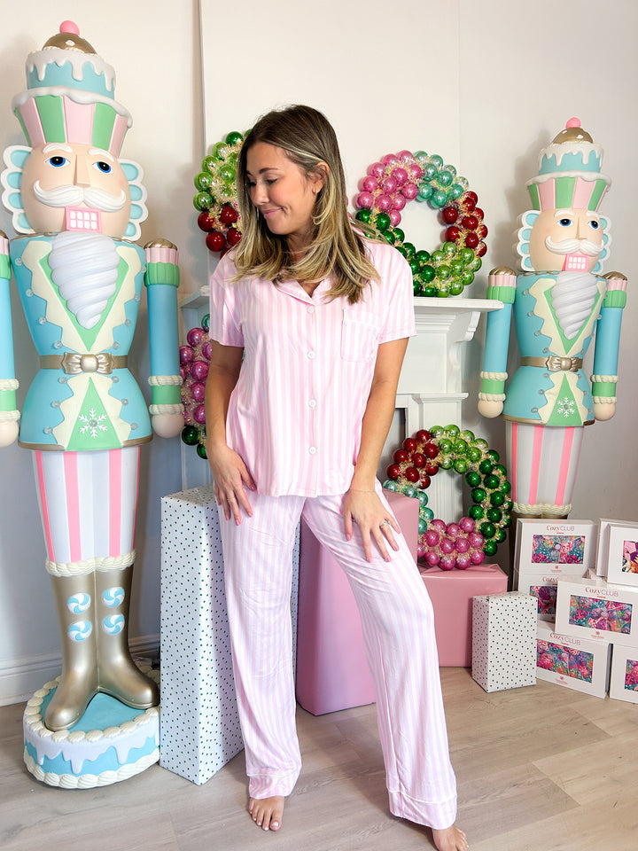 Holly Stripe Pajama