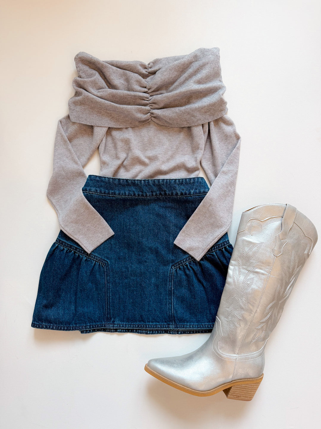 Meg Off Shoulder Sweater