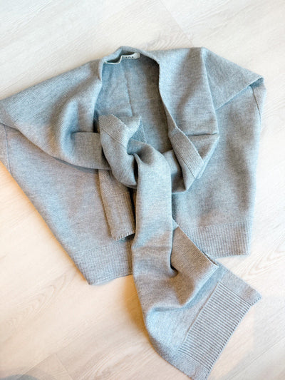 Preppy Mock Sweater Wrap