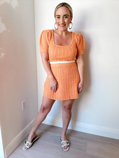 Orange Sicle Skirt